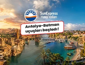 Antalya-Batman Uçuşları Başladı!
